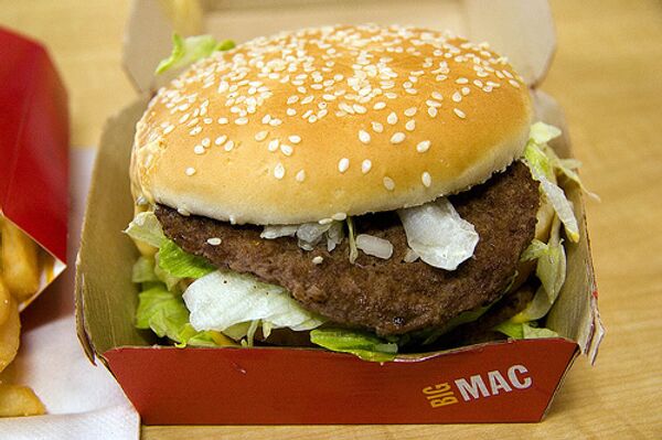 Una hamburguesa de McDonald´s - Sputnik Mundo