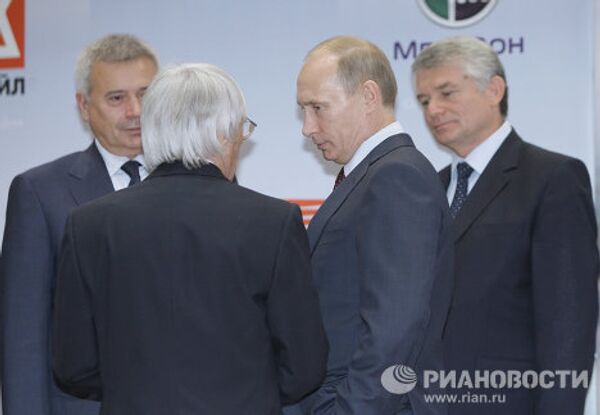 Rusia firma contrato para ser sede del Gran Premio de Fórmula 1 - Sputnik Mundo