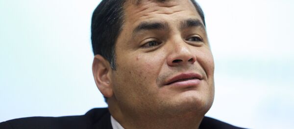 Rafael Correa, expresidente de Ecuador (archivo) - Sputnik Mundo