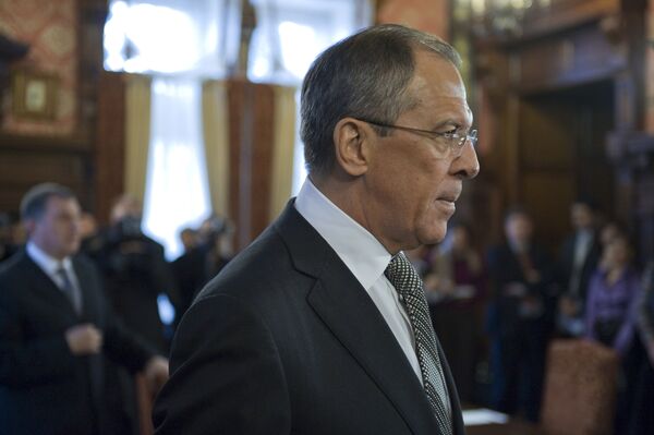 El Ministro de Asuntos Exteriores de Rusia Serguei Lavrov - Sputnik Mundo