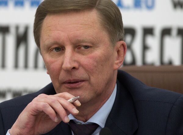 El vicepresidente del Gobierno ruso, Serguei Ivanov - Sputnik Mundo