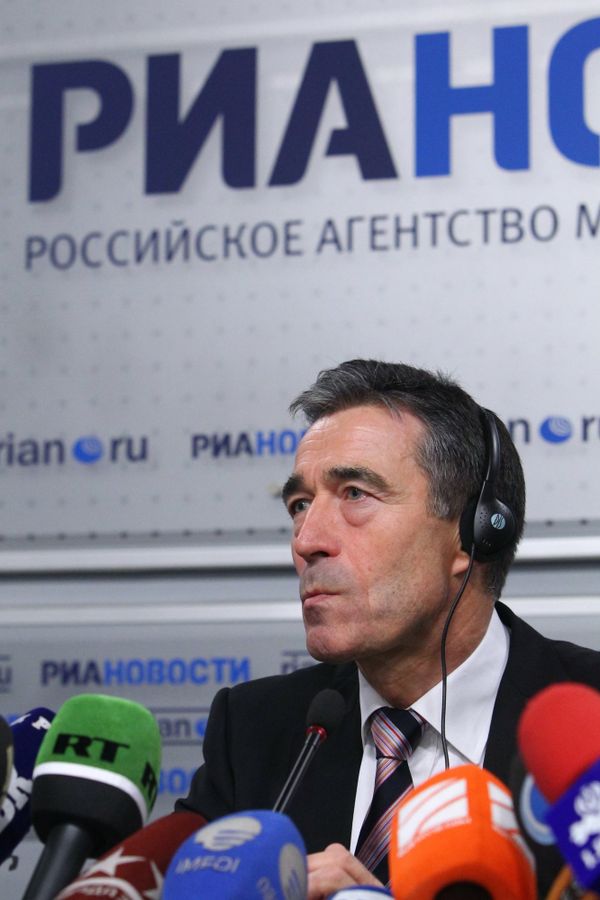 El secretario general de la OTAN Anders Fogh Rasmussen El secretario general de la OTAN Anders Fogh Rasmussen - Sputnik Mundo