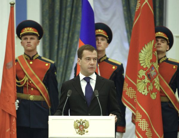 El presidente ruso Dmitri Medvédev - Sputnik Mundo