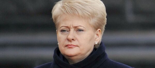 Dalia Grybauskaite, presidenta de Lituania Dalia Grybauskaite, presidenta de Lituania - Sputnik Mundo