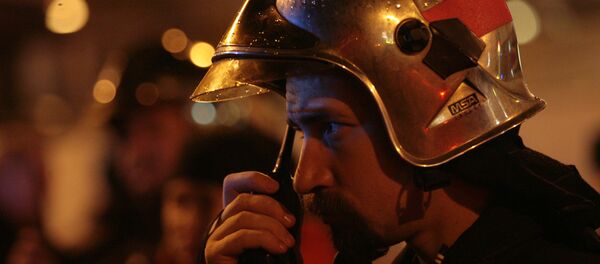 Un bombero ruso (archivo) - Sputnik Mundo