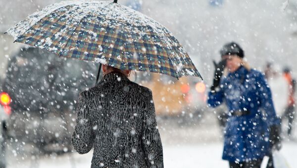 Nieve en Rusia - Sputnik Mundo