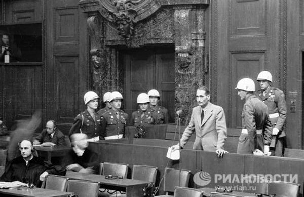 65º aniversario del Juicio de Núremberg   - Sputnik Mundo