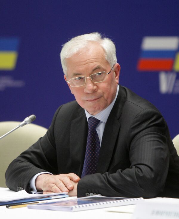 Primer ministro de Ucrania, Mykola Azarov - Sputnik Mundo