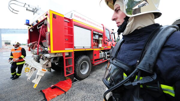 Una brigada de bomberos. Archivo. - Sputnik Mundo