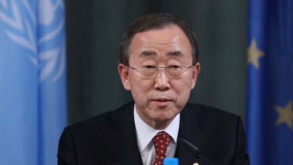 Ban Ki-moon, secretario general de la ONU - Sputnik Mundo