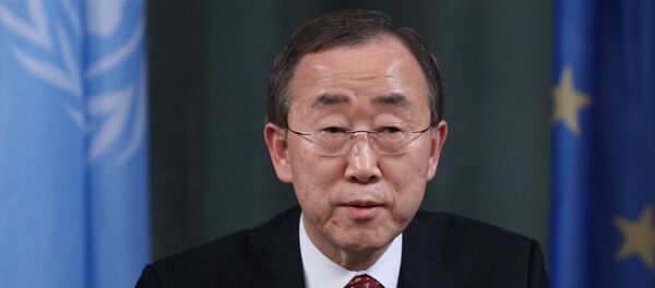 Ban Ki-moon, secretario general de la ONU - Sputnik Mundo
