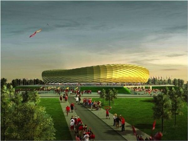 Futuros estadios rusos que acogerán partidos del Mundial de fútbol 2018 - Sputnik Mundo