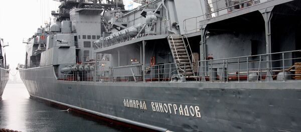 El destructor antisubmarino Almirante Vinográdov. - Sputnik Mundo
