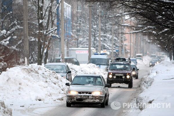 San Petersburgo, bajo la nieve - Sputnik Mundo