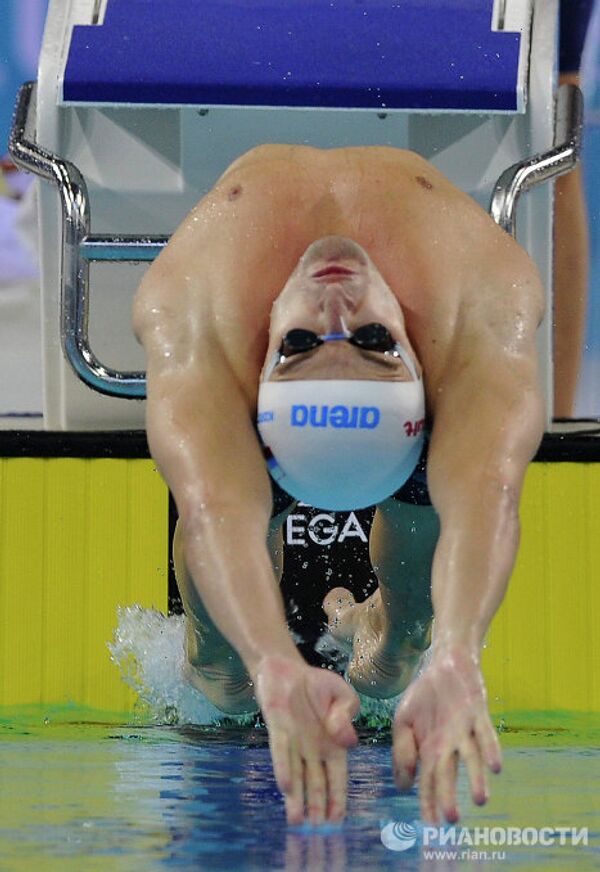 Los mejores momentos del Mundial de piscina corta 2010 de Dubai  - Sputnik Mundo