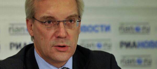 Alexander Grushko, representante de Rusia ante la OTAN Alexander Grushko, representante de Rusia ante la OTAN - Sputnik Mundo