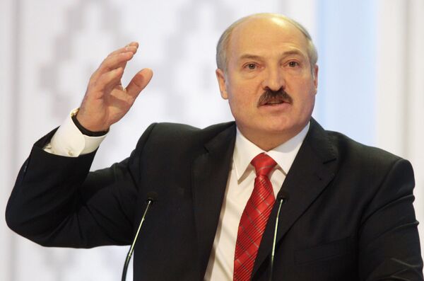 El presidente de Bielorrusia, Alexandr Lukashenko - Sputnik Mundo