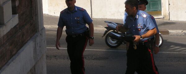 Policía italiana - Sputnik Mundo