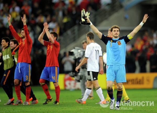 Equipo ideal 2010 de la UEFA - Sputnik Mundo