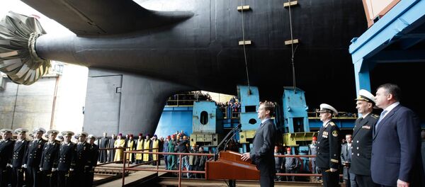 Botadura del submarino Severodvinsk del proyecto Yasen M - Sputnik Mundo