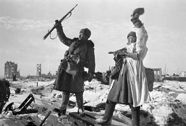 La Batalla de Stalingrado. Fotos de archivo La Batalla de Stalingrado. Fotos de archivo - Sputnik Mundo
