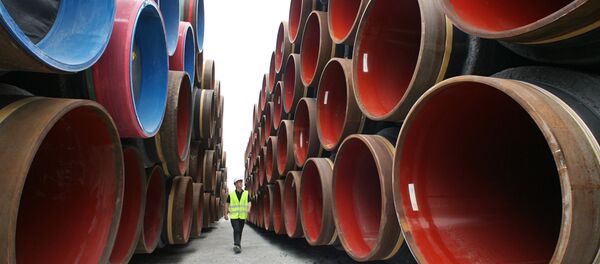 Construcción del gasoducto Nord Stream (archivo) - Sputnik Mundo