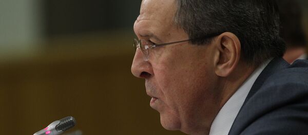 El ministro de Exteriores de Rusia, Serguéi Lavrov - Sputnik Mundo