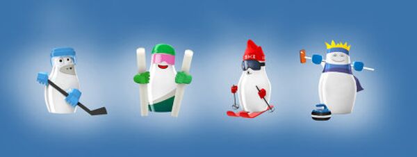 Finalistas del concurso de las mascotas para Juegos Olímpicos Sochi-2014 - Sputnik Mundo