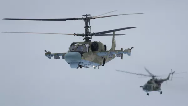 Helicóptero multifuncional Kamov Ka-52 Alligator - Sputnik Mundo