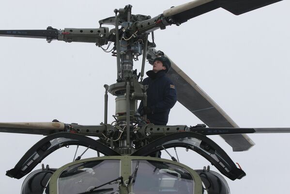 Helicóptero multifuncional Kamov Ka-52 Alligator - Sputnik Mundo