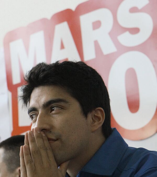 El ruso Alexander Smolievski y el italiano Diego Urbina El ruso Alexander Smolievski y el italiano Diego Urbina - Sputnik Mundo