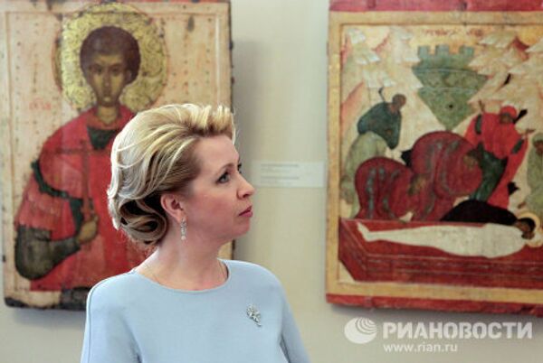 Encuentro entre la primera dama de Rusia y la reina de España - Sputnik Mundo