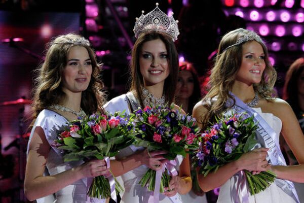 Una moscovita se lleva la corona de Miss Rusia 2011 - Sputnik Mundo