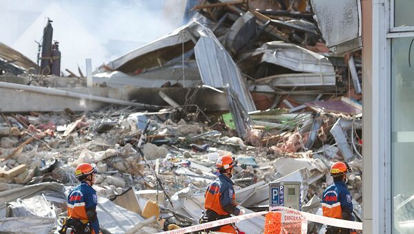 Consecuencias de terremoto devastador ocurrido en Nueva Zelanda - Sputnik Mundo