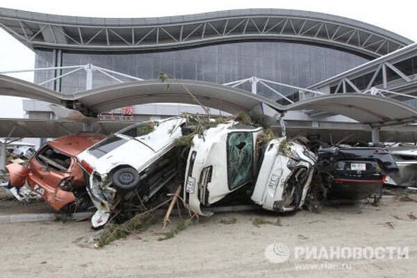 La destruida ciudad Sendai, donde trabajan socorristas rusos - Sputnik Mundo