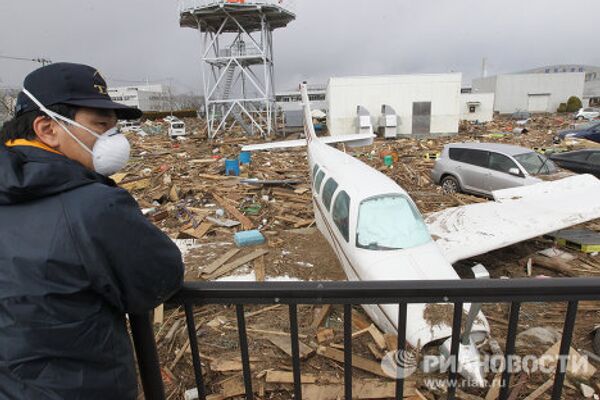 La destruida ciudad Sendai, donde trabajan socorristas rusos - Sputnik Mundo