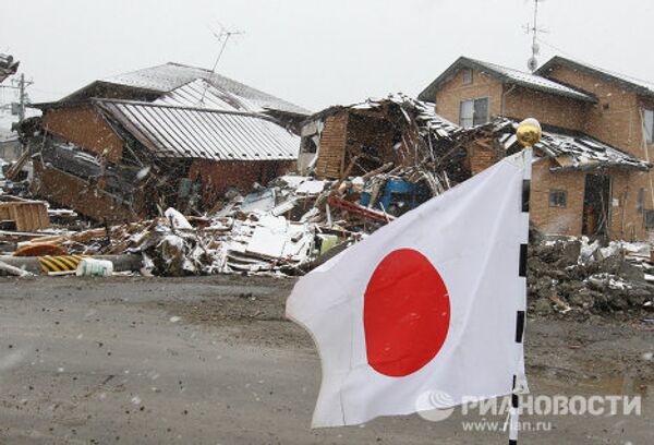 La destruida ciudad Sendai, donde trabajan socorristas rusos - Sputnik Mundo