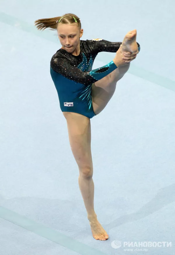 Gimnastas rusos triunfan en el Campeonato Europeo de 2011 Gimnastas rusos triunfan en el Campeonato Europeo de 2011 - Sputnik Mundo