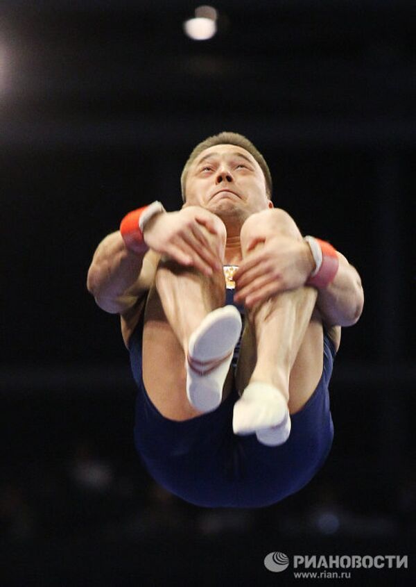 Gimnastas rusos triunfan en el Campeonato Europeo de 2011 - Sputnik Mundo