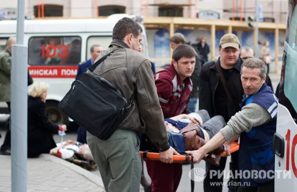 Explosión en el metro de Minsk Explosión en el metro de Minsk - Sputnik Mundo