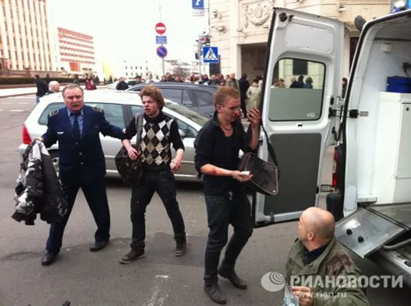 Explosión en el metro de Minsk Explosión en el metro de Minsk - Sputnik Mundo