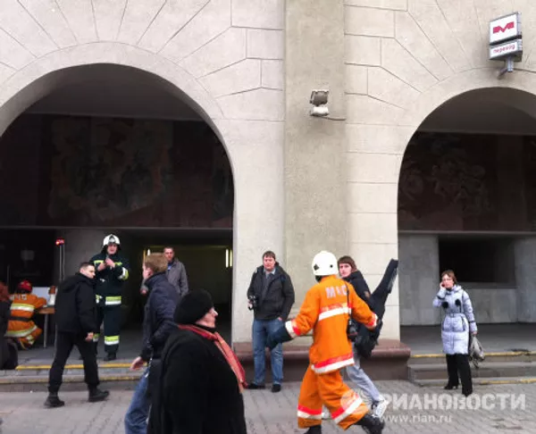 Explosión en el metro de Minsk Explosión en el metro de Minsk - Sputnik Mundo
