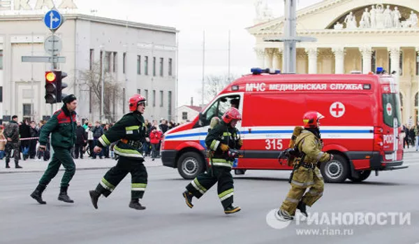 Explosión en el metro de Minsk Explosión en el metro de Minsk - Sputnik Mundo