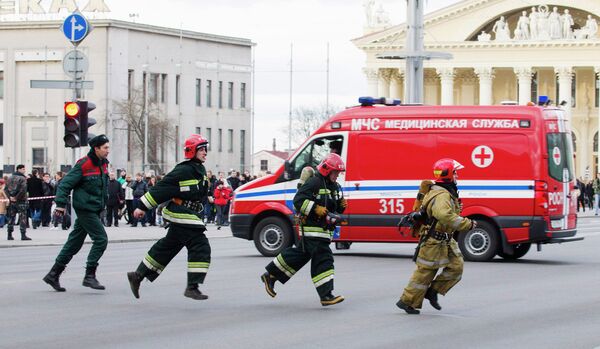 Explosión en el metro de Minsk - Sputnik Mundo