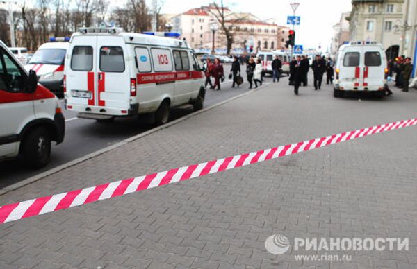 Explosión en el metro de Minsk - Sputnik Mundo