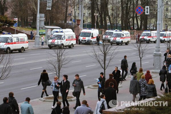 Explosión en el metro de Minsk - Sputnik Mundo