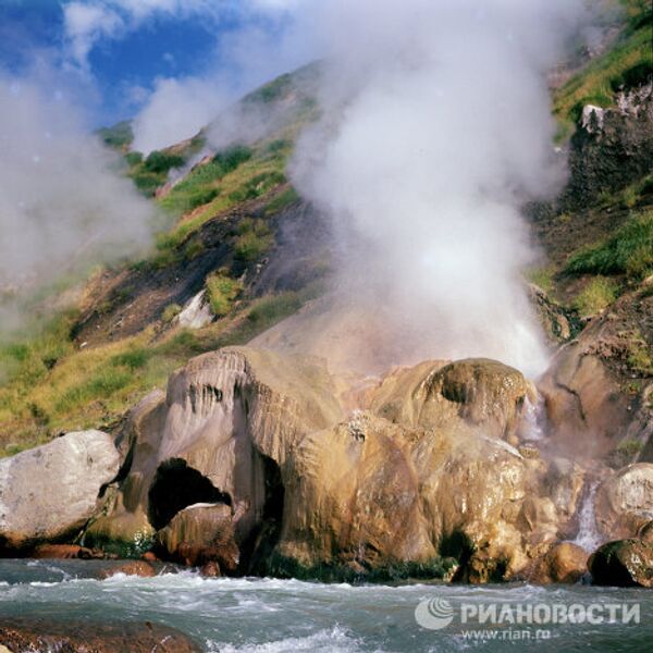 El fascinante Valle de Géiseres en Kamchatka - Sputnik Mundo