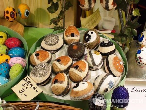 Huevos de Pascua como obras de arte - Sputnik Mundo