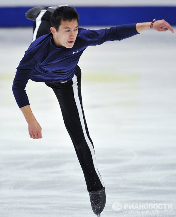 Patinadores estrenan la pista del Mundial 2011 - Sputnik Mundo