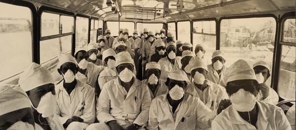 Singulares testimonios gráficos del accidente de Chernóbil Singulares testimonios gráficos del accidente de Chernóbil - Sputnik Mundo